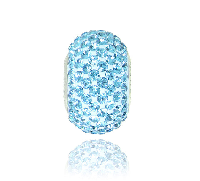 CHARM SWAROVSKI PAVÉ CRYSTAL