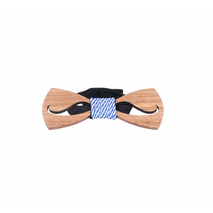 DUKE WOODEN BOW TIE